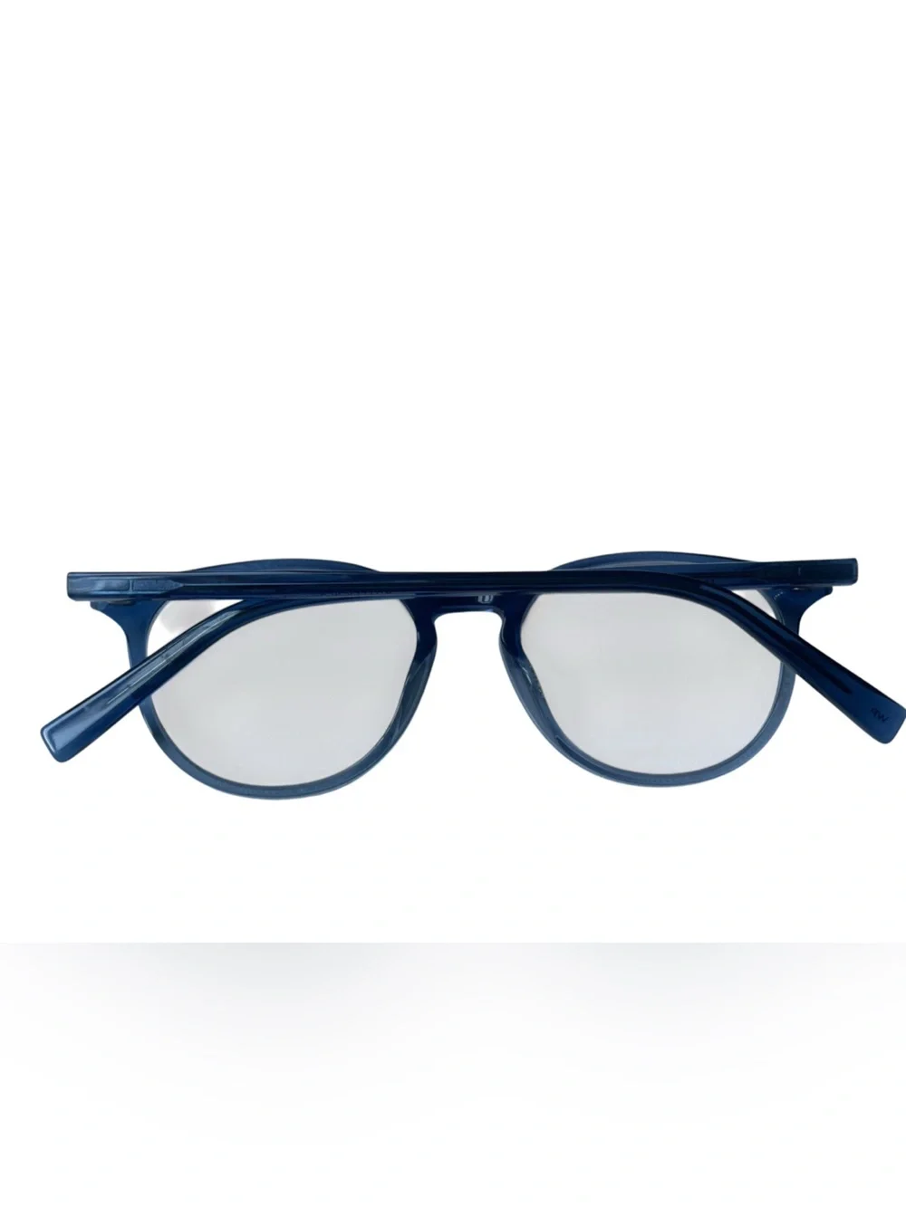 Warby Parker Butler M 347 Blue Eyeglasses Frame 52-19-145 Full Rim Eyewear.